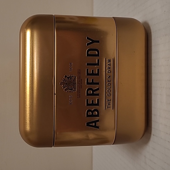 Aberfeldy 12 Year Old Highland Single Malt Scotch Whiskey Empty Tin - Picture 7 of 17